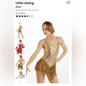 Weissman Little Swing. Gold costume